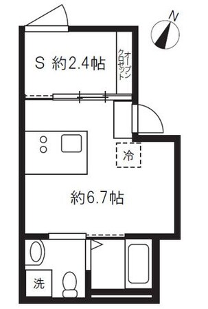 不動前駅 徒歩7分の物件間取画像